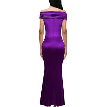 MUXXN Vintage Bodycon Fishtail Gown for Parties