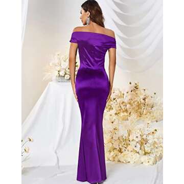 MUXXN Vintage Bodycon Fishtail Gown for Parties