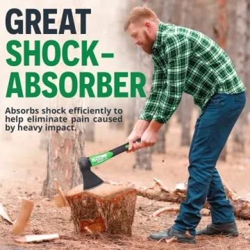 WilFiks 15" Chopping Axe for Camping and Wood Splitting