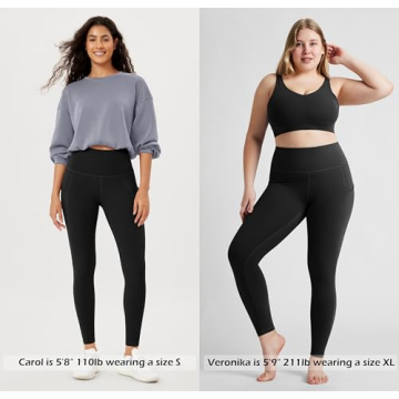 High Waisted Yoga Leggings with Pockets for Women