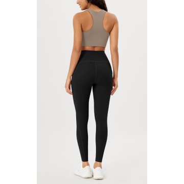 High Waisted Yoga Leggings with Pockets for Women