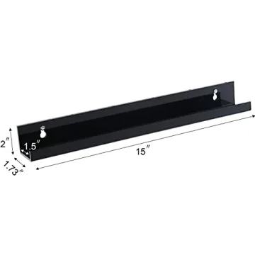 Sooyee 15 Inch Floating Shelves for Books & Collectibles