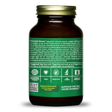 HealthForce SuperFoods Chlorella Manna Tablets for Detox