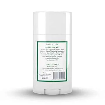 Native Deodorant | Natural Deodorant for Women and Men, Aluminum Free with Baking Soda, Probiotics, Coconut Oil and Shea Butter | Eucalyptus & Mint and Citrus & Herbal Musk - Variety Pack of 2