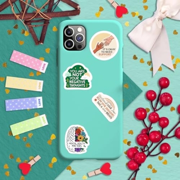 100Pcs Mental Health Stickers for Adults - Durable Vinyl for Water Bottles & Gifts