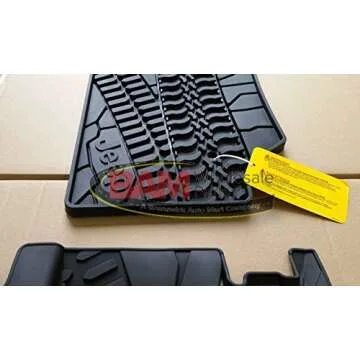 2007-2013 Jeep Wrangler 4Door Front and Rear Slush Mats-3 Piece Set OEM