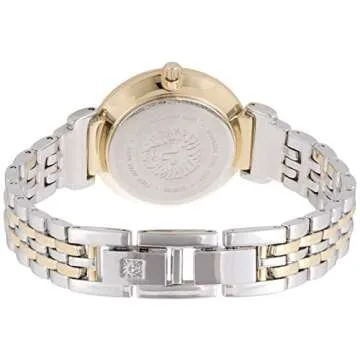 Anne Klein Women's AK/2159NVTT Two-Tone Bracelet Watch - Elegant Style for Every Occasion