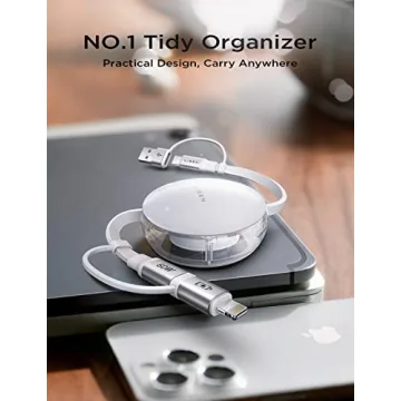 LISEN 5-in-1 Fast Charging Retractable Cable for All Devices