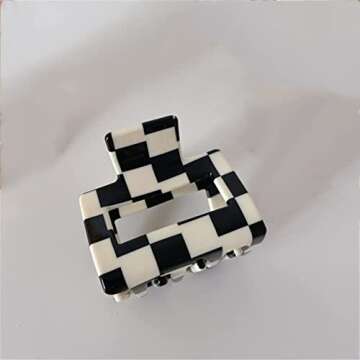 2Pcs Fashion Hair Claw Clips for Thick Hair