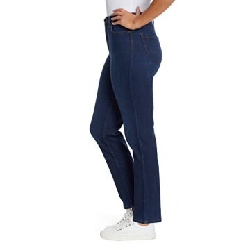 High Rise Tapered Jean in Scottsdale Wash - Size 4