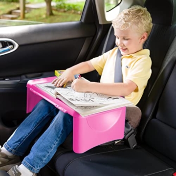 HearthSong Kids’ Portable Folding Lap Desk - 17x12 - Pink