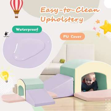 Virubi Toddler Soft Climbing Toys for Active Play