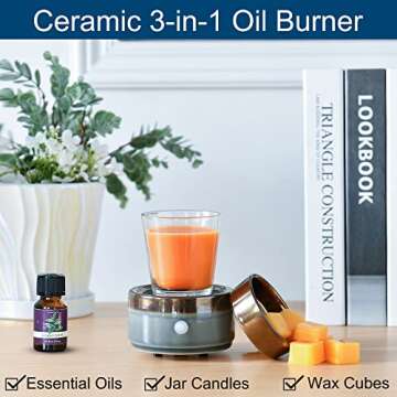 Kobodon Wax Melt Warmer - Versatile 3-in-1 Electric Melter