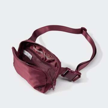 Pander Two Way Zipper Fanny Pack for Women - Stylish, Sustainable
