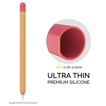 AHASTYLE Duotone Silicone Sleeve for Apple Pencil 2nd Generation