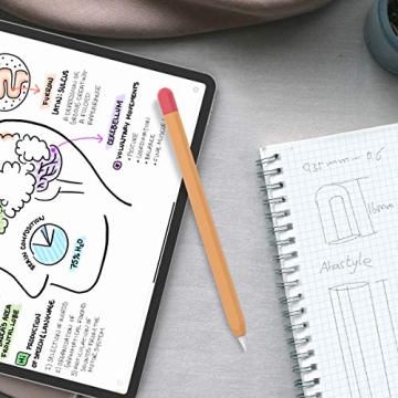 AHASTYLE Duotone Silicone Sleeve for Apple Pencil 2nd Generation