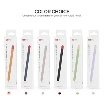 AHASTYLE Duotone Silicone Sleeve for Apple Pencil 2nd Generation