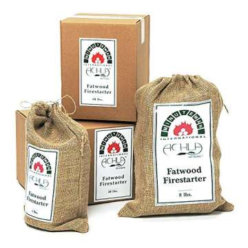 Minuteman International Fatwood Refill - 8 lb Natural Fire Starters