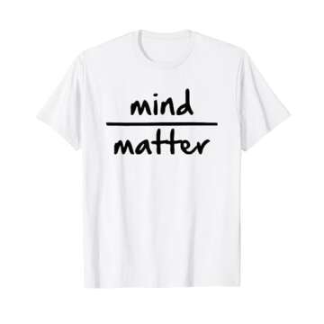 Yoga Shirt - Mind Over Matter Meditation Namaste Pose Gift