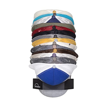 Dome Dock Hat Rack - USA-Made Wall Organizer for 20 Hats
