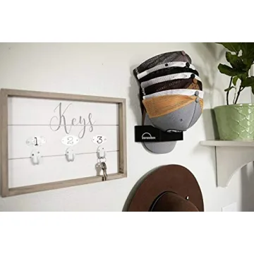 Dome Dock Hat Rack - USA-Made Wall Organizer for 20 Hats