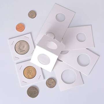 Favourde Coin Holder Assortment 300 Pieces for Collectors