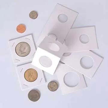 Favourde Coin Holder Assortment 300 Pieces for Collectors