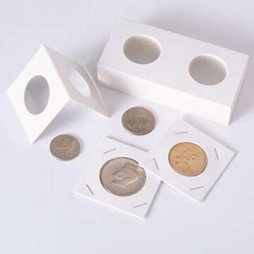 Favourde Coin Holder Assortment 300 Pieces for Collectors