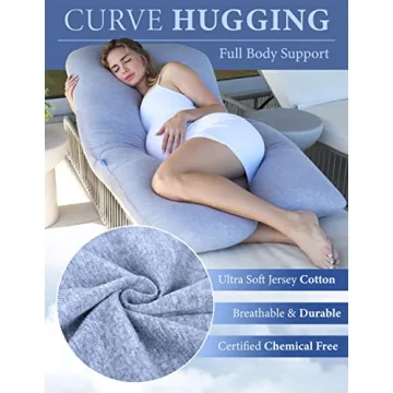 PharMeDoc U-Shaped Body Pillow - Ultimate Comfort Support