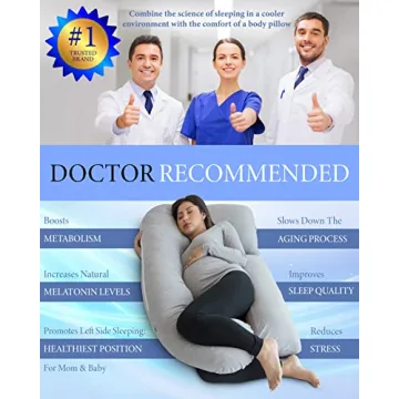 PharMeDoc U-Shaped Body Pillow - Ultimate Comfort Support