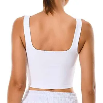Colorfulkoala Women's Stylish Body Contour Tank Top