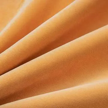 Ashler Throw Pillow Cases with Soft Pom Poms Velvet Plush Vibrant Elegant Cushion Covers, Pack of 2, Orange 24 x 24 inches 60 x 60 cm