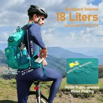 N NEVO RHINO Hydration Backpack for Hiking and Cycling