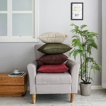 Stylish Jeanerlor SureGuard Pillowcase Cushion Covers Set