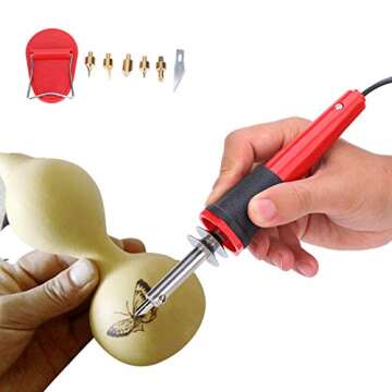 Fafeicy 40W Wood Burning Tool for Creative Projects