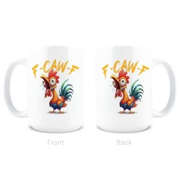 Hogg F-Caw-F Mug 15 oz Hidden Message Coffee Cup