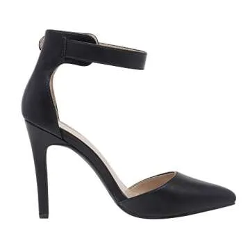 Chic DREAM PAIRS Ankle Strap Stiletto Pumps for Women