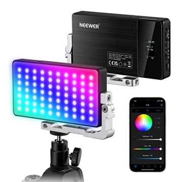 NEEWER RGB Video Light with App Control for Photography