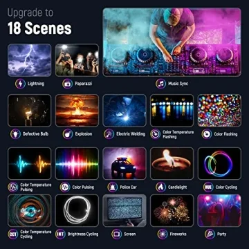 NEEWER RGB Video Light with App Control for Photography