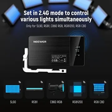 NEEWER RGB Video Light with App Control for Photography