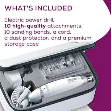 Beurer MP62 Professional Nail Drill Kit for Perfect Nails