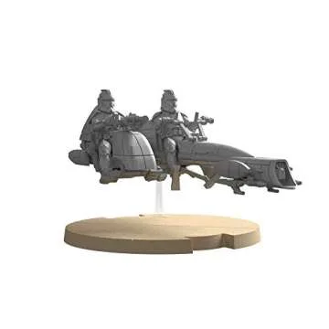 Star Wars: Legion BARC Speeder Unit Expansion - Swift and Versatile Speeder Bikes! Tabletop Miniatures Strategy Game for Kids & Adults, Ages 14+, 2 Players, 3 Hour Playtime, Made by Atomic Mass Games