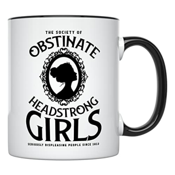 YouNique Designs Jane Austen Mug - Literary Gift for Cozy Moments