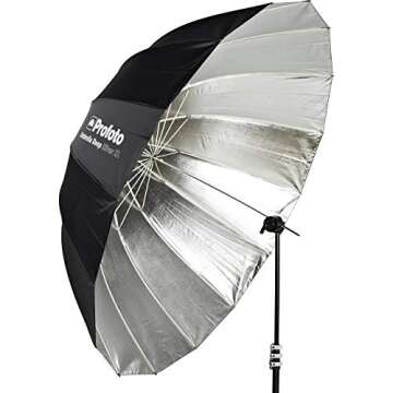 Profoto Deep Umbrella Silver 65 Inch High-Quality Lighting