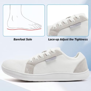 Comfortable Wide Toe Box Minimalist Sneakers for All