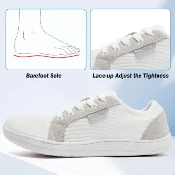 Comfortable Wide Toe Box Minimalist Sneakers for All