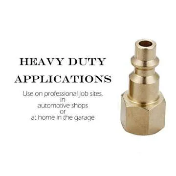 Durable Brass Air Hose Fittings Kit for Air Compressors
