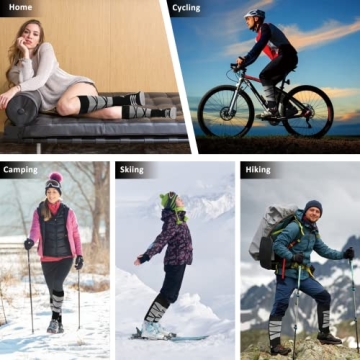 IRAMY Merino Wool Thermal Socks for Winter Warmth