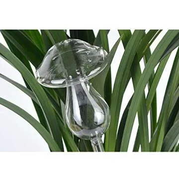 CoscosX Glass Watering Bulb for Indoor Plants, Small Size, Automatic Drip System