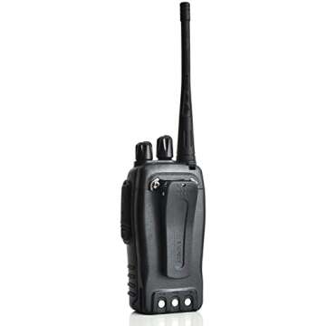 Baofeng Walkie Talkies bf-888s Two-Way Radios Long Range Rechargeable Interphone for Adults Professional Handheld UHF Communicator 6 Pack Walky Talky Set with Earpiece,Li-ion Battery and Charger
